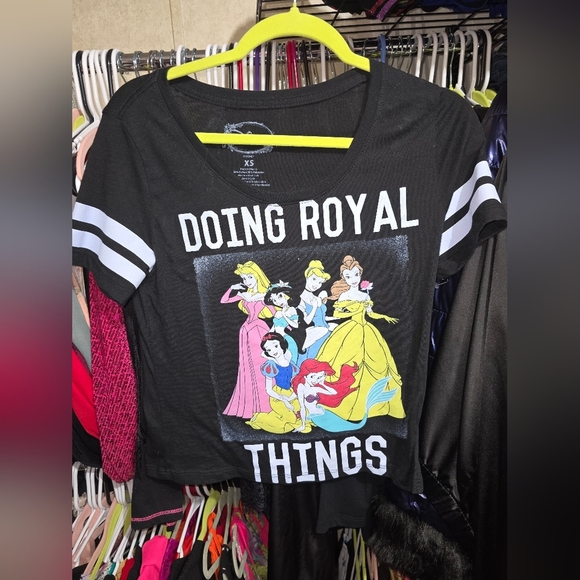 💋5/20 xs Disney princess top - Picture 1 of 3